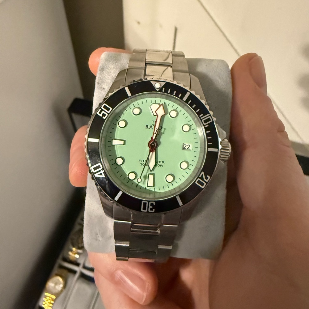 Ratio Freediver Quartz Sapphire Crystal 200m